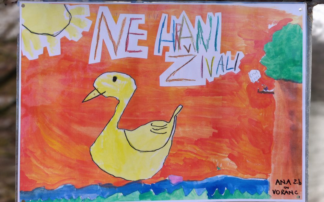 NE HRANI ŽIVALI!