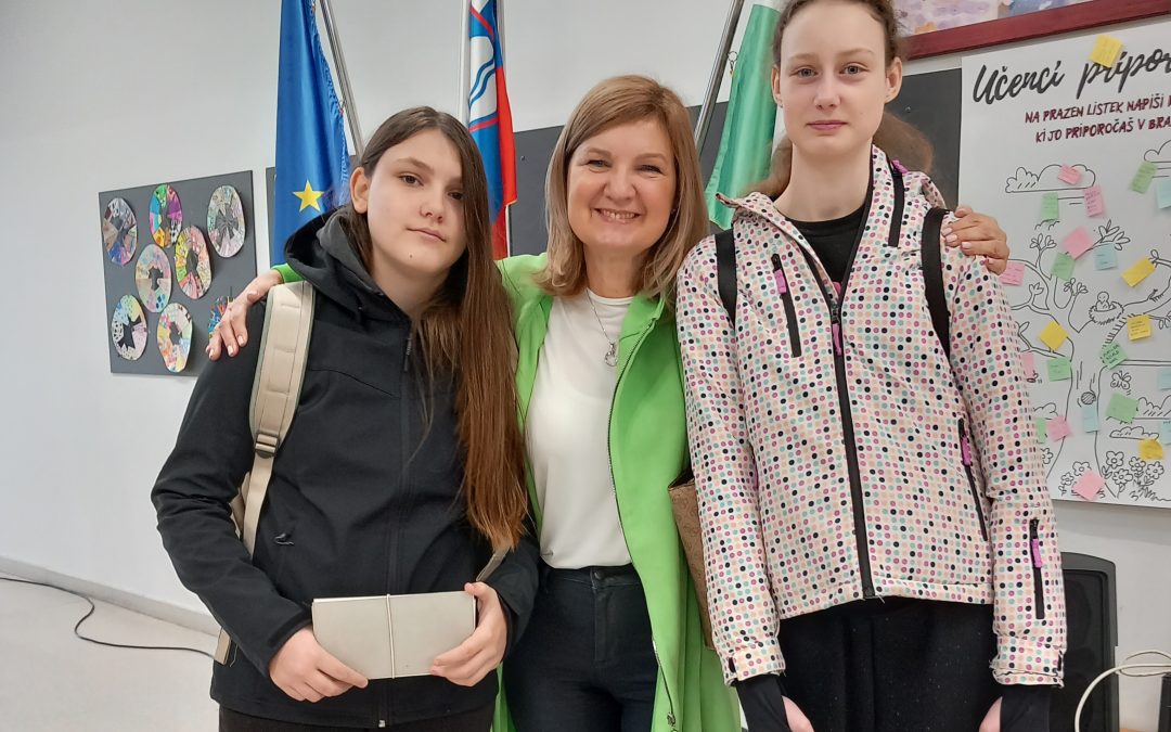 UVRSTITEV RAZISKOVALNE NALOGE NA DRŽAVNO SREČANJE MLADIH RAZISKOVALCEV